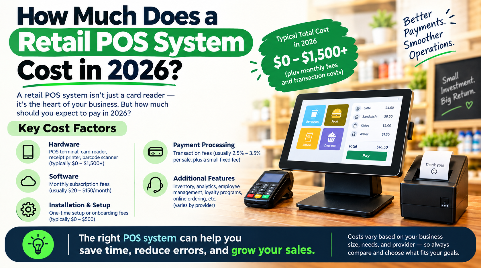 RETAIL POS SYSTEM COST IN 2026
