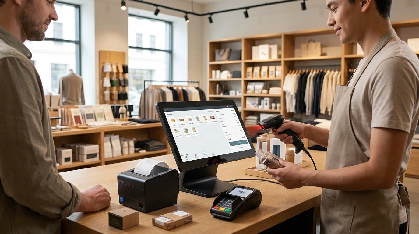 POS system connects sales inventory and payments